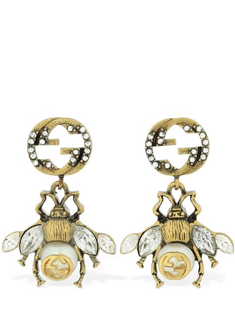 gucci bumblebee earrings